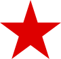 A red star