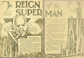 <span class="mw-page-title-main">The Reign of the Superman</span> 1933 story by Siegel and Shuster