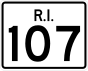 Rute 107 penanda