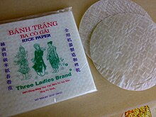 How are rice paper wrappers?