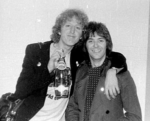 Rick Wills (vlevo) a Ian McLagan (1978)