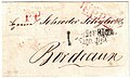 1822, Riga - Bordeaux (№ 40 type 1.03bE)
