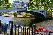 River Ouse and Lendal Bridge from Riverside Walkway - geograph.org