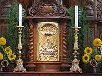 Tabernacle du maître-autel (XVI-XVIIe)