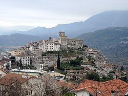 Skyline of Roviano