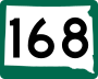 Highway 168 marker