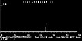 SIMS-spektrum faan a isotoopen.