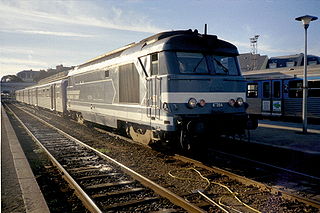 <span class="mw-page-title-main">SNCF Class BB 67300</span> Class of 90 French B′B′ diesel-electric locomotives