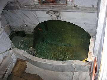 Holy well (Hagiasma) of St. Mary of the Spring in Istanbul.