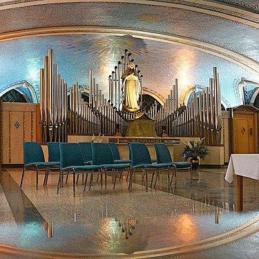 Organs of the Chapel of the Immaculate Conception in the Basilica of Sainte-Anne-de-Beaupré.- Quebec, Canada