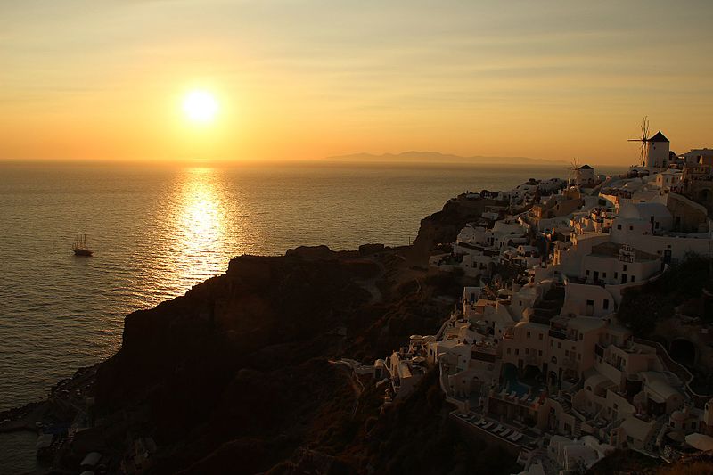 File:Santorini Sunset.jpg