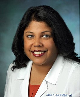 <span class="mw-page-title-main">Sapna Kudchadkar</span> American critical care physician