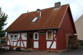 English: Half-timbered house - Backhaus in Willofs / Schlitz / Hesse / Germany