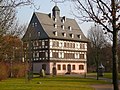 Het kort na 1500 gebouwde Ambtsherenhuis van de Von Minnigerodes, ook wel het kasteel van Gieboldehausen genoemd