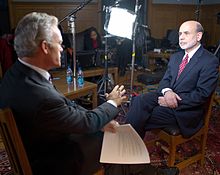 Pelley interviewing Federal Reserve Chairman Ben Bernanke Scottpelley.jpg