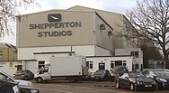 Shepperton Studios, London, where the video was shot by David Mallet in November 1983 Shepperton Studios.jpg