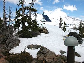 USGS GPS Station, The Husband, Three Sisters