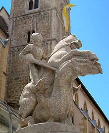 St. Georg als Drachentöter, 1926 (Kriegerdenkmal in Ochsenfurt)