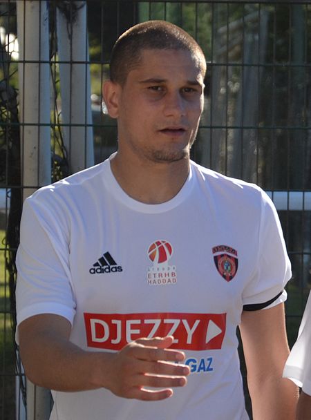 Stade rennais vs USM Alger, July 16th 2016 - Mohamed Benyahia 1.jpg