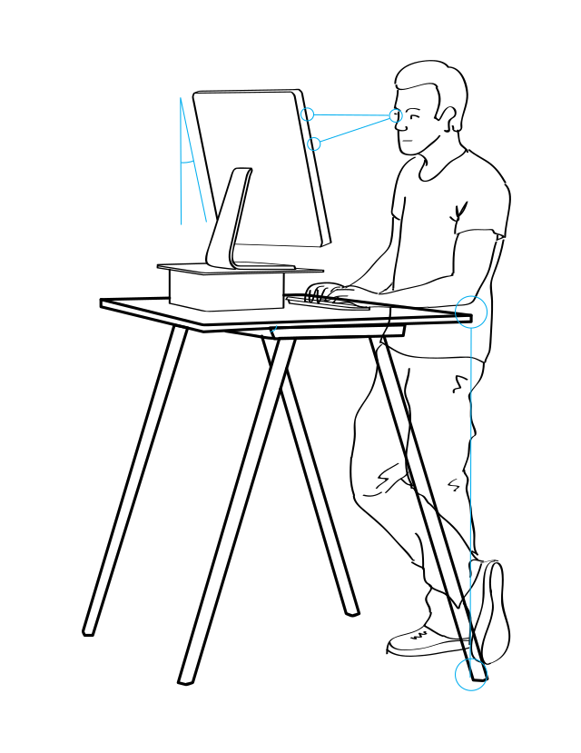 Standing desk - Wikipedia