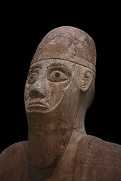 Detail of the head Statue of King Idrimi-IMG 4555-black.jpg