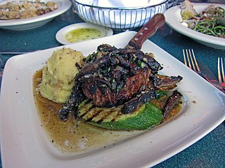 <span class="mw-page-title-main">Steak de Burgo</span> Beef dish from the Midwestern United States