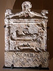 stèle funéraire d'Épimachos