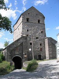 Baszta Batorego, wzniesiona w drugiej połowie XVI w.