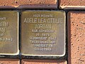 der Stolperstein für Adele Lea Ottilie Jordan