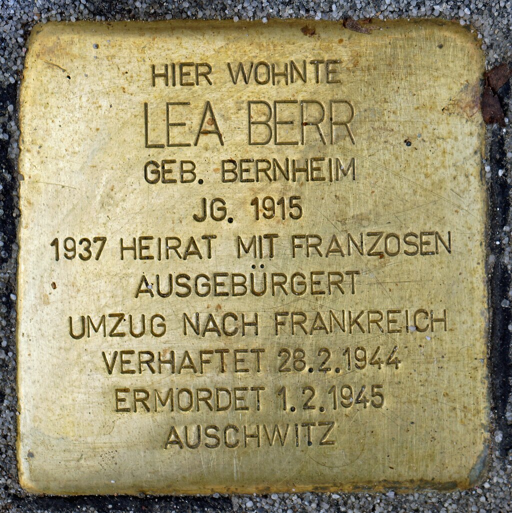 Stolperstein für Lea Berr Zürich.jpg