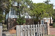 Strand Cottages Historic Districy, Tybee Island, Georgia, US This is an image of a place or building that is listed on the National Register of Historic Places in the United States of America. Its reference number is 98000971.