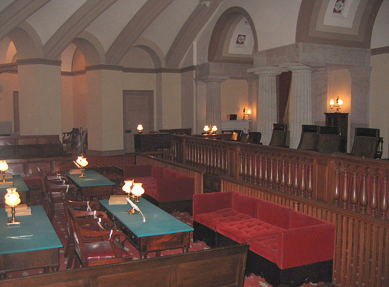 File:Supreme Court courtroom in Capitol.jpg