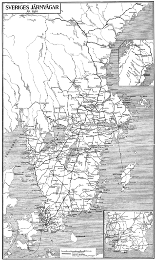 <span class="mw-page-title-main">History of rail transport in Sweden</span>