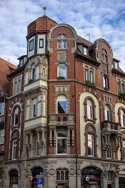 Tübingen - Altstadt - Neckargasse 1 (Wurstpalast) - Ansicht von NW (1).jpg