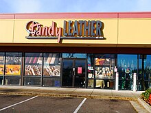 Tandy Leather store in Eugene, Oregon. Tandy Leather Store in Eugene, Oregon (52542918823).jpg