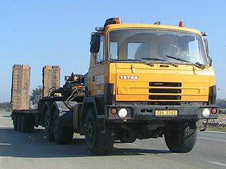 <span class="mw-page-title-main">Tatra 815</span> Czech truck family