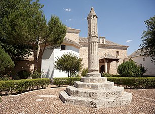 Église de la Purísima Concepción, chapelle pentagonale et porche