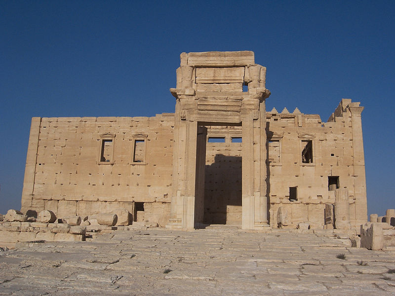 File:Temple of Bel at Palmyra, Syria. (II) - 5515209354.jpg