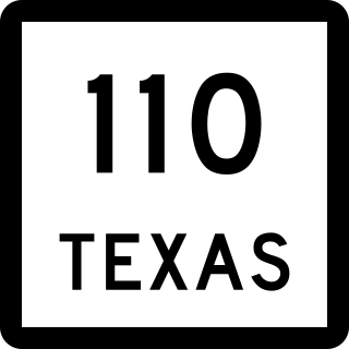 <span class="mw-page-title-main">Texas State Highway 110</span>