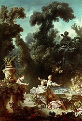 Progresul iubirii - Urmărirea - Fragonard 1771-72.jpg