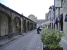 The Shambles, a road in Wetherby, Yorkshire, England, was the site of a controlled explosion on a geocache container in 2011 which was mistakenly perceived to be a bomb. The Shambles, Wetherby - geograph.org.uk - 348639.jpg