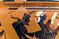 Theseus Painter - ABV 518 - komos - Athens Agora Museum P 1544 - 02