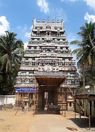 <span class="mw-page-title-main">Neyyadiappar Temple, Tillaistanam</span> Shiva temple in Tamil Nadu, India