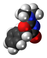 Thozalinone molecule spacefill.png