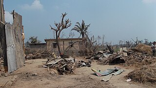 Damage to homes.