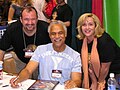 Tracy Hickman, Ron Glass and Laura Hickman at Gencon