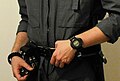 Ultimate handcuffs on duty belt.jpg