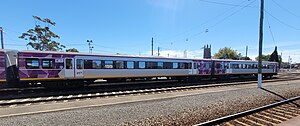 VLine H set carriages at Geelong Station.jpg