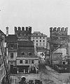 74: Karlstor nach Abbruch des Hauptturmes, 1857