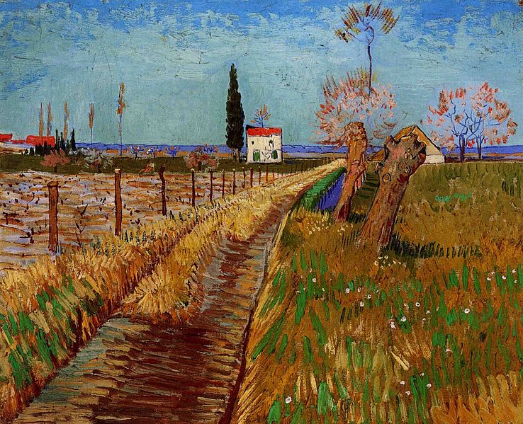 File:Van Gogh - Pfad durch eine Wiese mit Weiden.jpeg